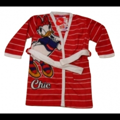Nuovo Vestaglia Bimba Disney Paperina Sciallata Pile