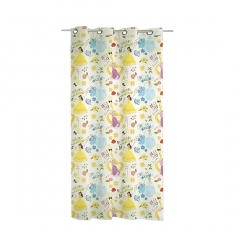 Panello Tenda Principesse Disney 1 Pannello Cm 140 x 290 Con Borchie