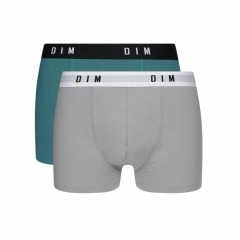 Nuovo Boxer Uomo Dim 2 Pezzi Articolo  D0ARL Colore Grigio e Ottanio