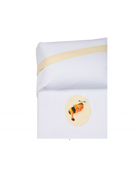 Nuovo COPRILETTO CARROZZINA PASSEGINO ANNE GEDDES BABY BEE