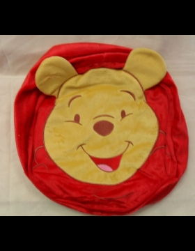 Nuovo Pouf Disney Winnie The Pooh Gonfiabile e Sfoderabile Diametro e Altezza Cm 28