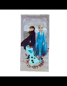 Nuovo Telo Mare Disney Frozen Cm 70x 140 In Morbida Spugna 023