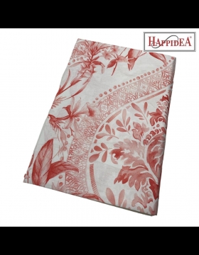Telo Arredo Foulard Happidea Matrimoniale Azur Arancio Cm 260x280