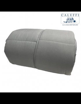 Piumone Trapunta Singola Caleffi Piumone Microfibra Stropicciata Pagoda Antracite