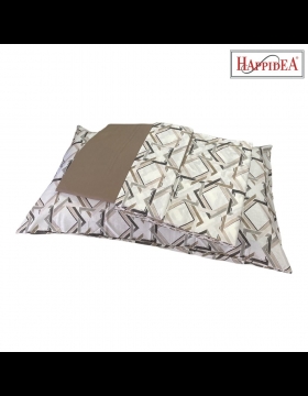 Completo Lenzuola Happidea Piazza E Mezza Made In Italy Rutor Marrone