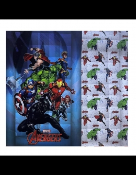 Trapunta Invernale Singolo Avengers Disney Super Eroi By Novia