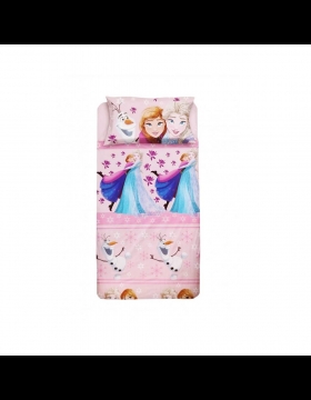 Lenzuola Disney Singola Puro Cotone Frozen