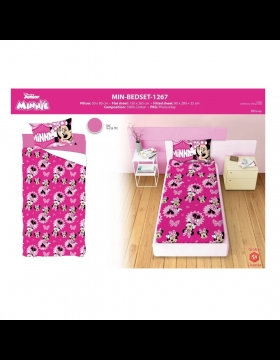 Lenzuola Disney Singola Puro Cotone Minnie Home