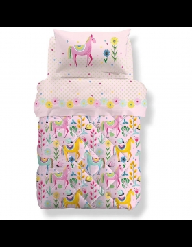 Trapunta Caleffi Kids Singola Fantasy Esterno Cotone Piumone Invernale