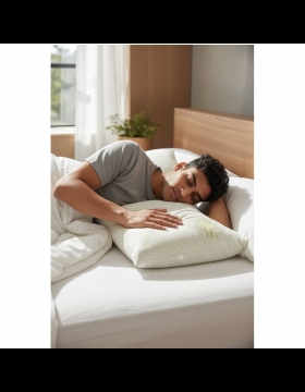 Nuovo Guanciale Cuscino Memory Foam In Aloe Altezza Cm 13