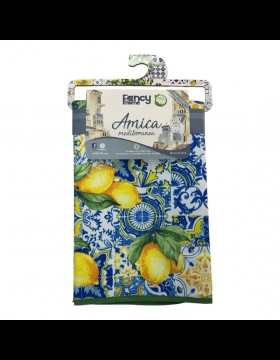Nuovo Tovaglia Antimacchia Da Tavola Fancy Cm 140 x 140 Vietri