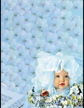 Nuovo Plaid Valerie Tabor Smith Cool Blue Cm 130 x 170 Sotto Costo