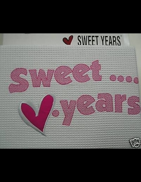 Nuovo Copriletto Culla Lettino Doghe Sweet Years Friends Colore Rosa  Sotto Costo