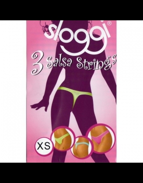 Nuovo Perizoma Sloggi 3 Pezzi Modello Salsa Taglia XS