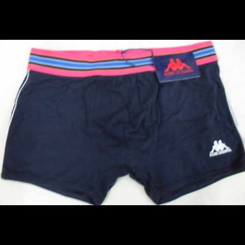 Nuovo BOXER ROBE DI KAPPA TAGLIA 3 BLU 