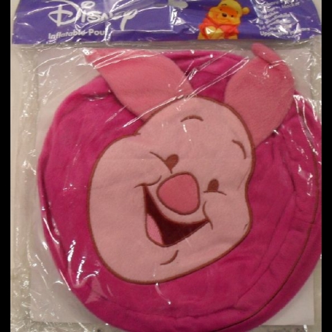 Nuovo Pouf Disney Pimpy Gonfiabile e Sfoderabile Diametro e Altezza Cm 25