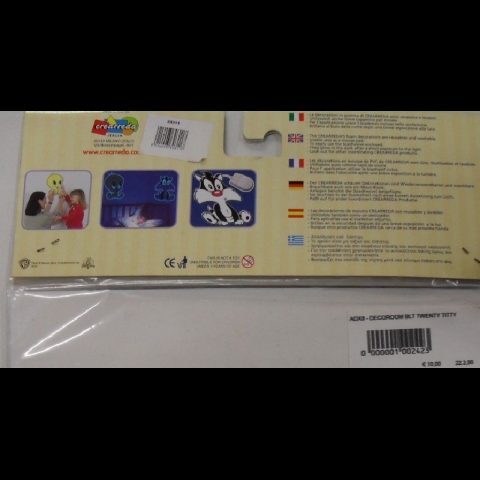 Nuovo Sagoma Titty Tweety Decorazione Per Cameretta Cm 20 x 30
