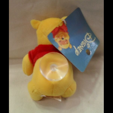 Nuovo Peluche Disney Winnie The Pooh Originale Cm 12 Con Ventosa