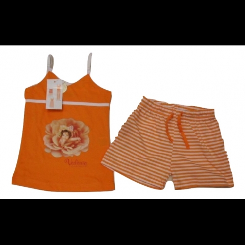 Nuovo Pigiama Bambina Bimba Valerie Tabor Smith Bretellina Art 716 Sotto Costo