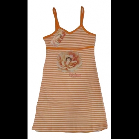 Nuovo Camicia Notte Bambina Bimba Valerie Tabor Smith Bretelline Art 716 Sotto Costo