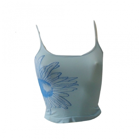 Nuovo Canotta Donna Lovable Spalla Spalla Stretta Microfibra