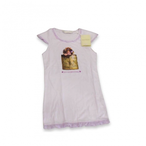 Nuovo Camicia Bimba Bambina Anne Geddes Estiva Pansy Pots Sotto Costo