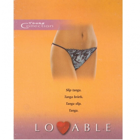 Nuovo Tanga Slip Donna Lovable Articolo 0.011.5  Sotto Costo