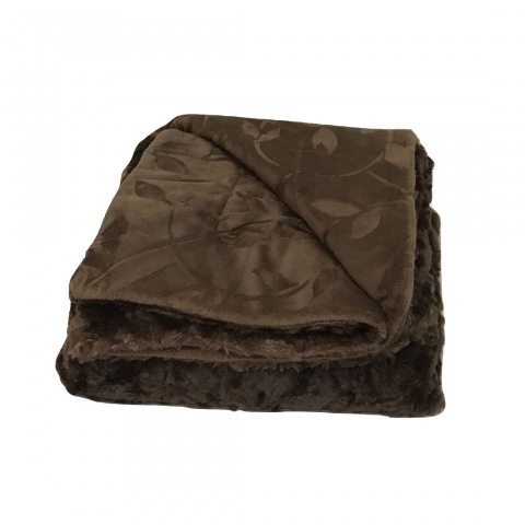 Nuovo Plaid Roses Morbido e Avvolgente Cm 130 x 155 Double