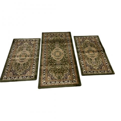 Scendiletto Parure 3 Pezzi Forma Rettangolare Tappeto Camera Ardistan