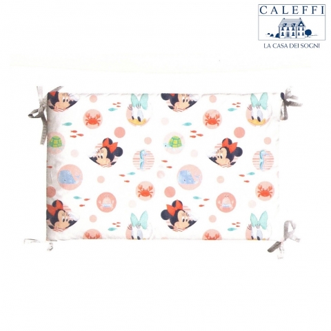 Nuovo Paracolpi Lettino Culla Doghe Disney Minnie Baby Caleffi