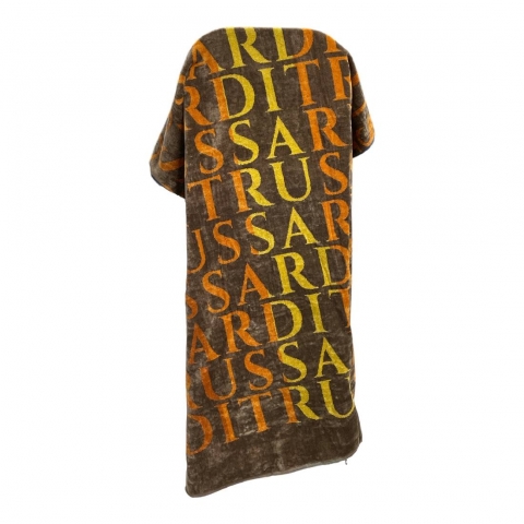 Telo Spiaggia Mare Spiaggia Trussardi Heatmap Brown cm 95x180