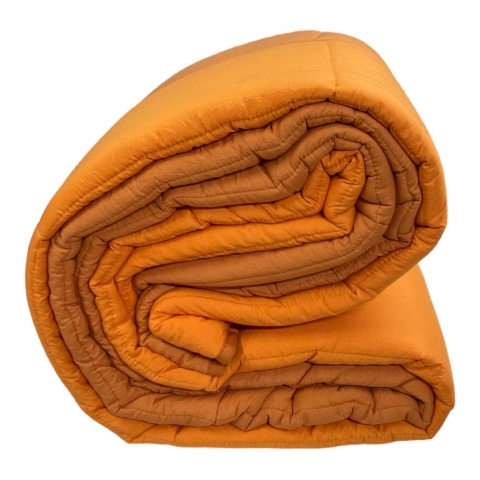 Piumone Trapunta Matrimoniale Caleffi Piumone Microfibra Stropicciata Pagoda Cotto