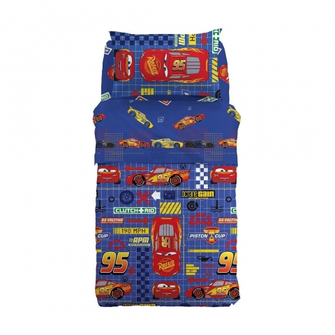 Trapuntino Caleffi Disney Cars Game Letto Singolo Esterno Cotone Quilt