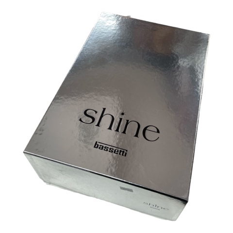 Accappatoio Bassetti Shine Royal Strass Taglia XL Colore Lilla