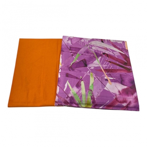 Lenzuola Happidea Lenzuola Singola Teich Arancio Made In Italia