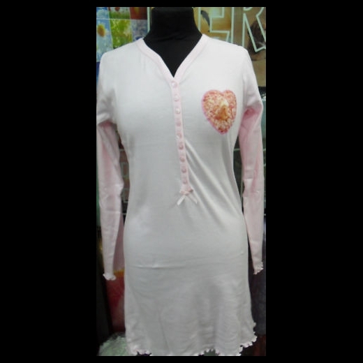Nuovo CAMICIA DONNA ANNE GEDDES CALDO COTONE DIS PEONY TG L