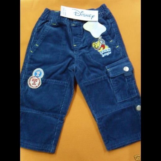 Nuovo DISNEY PANTALONE WINNIE THE POOH TAGLIA 24 MESI 