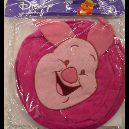 Nuovo Pouf Disney Pimpy Gonfiabile e Sfoderabile Diametro e Altezza Cm 25