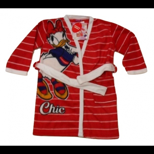 Nuovo Vestaglia Bimba Disney Paperina Sciallata Pile