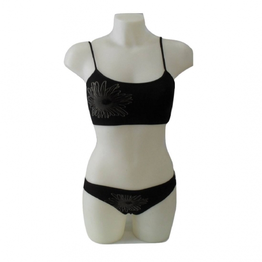 Nuovo Brassiere Con Slip Vita Bassa Donna Lovable Art 1.009.2 Microfibra
