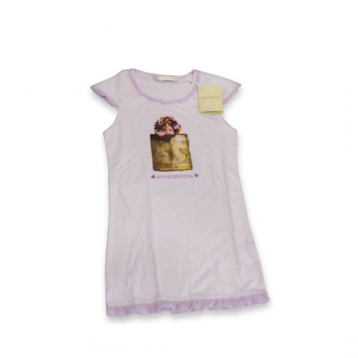 Nuovo Camicia Bimba Bambina Anne Geddes Estiva Pansy Pots Sotto Costo