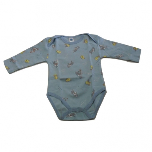 Nuovo Body Neonato Caldo Cotone Looney Tunes Manica Lunga Art 59