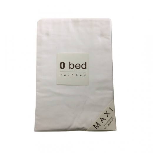 Nuovo Lenzuolo Sopra Zer0 Bed Cm 160 x 290 Puro Cotone Misura Singola