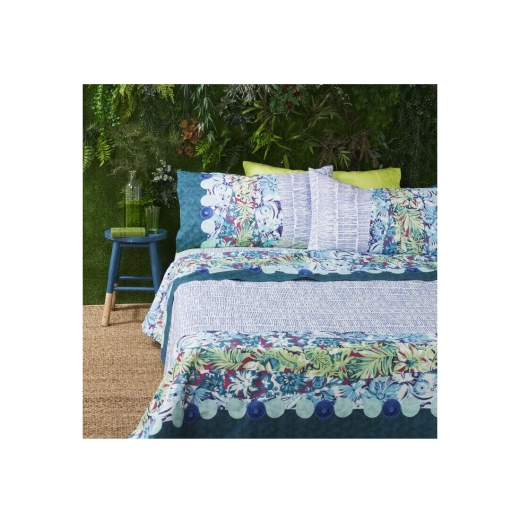 Nuovo Lenzuola Bassetti Matrimoniale Outdoor Puro Cotone Made In Italy