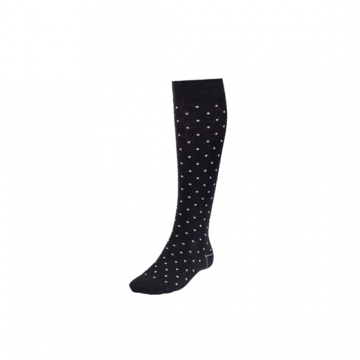Nuovo Calzino Uomo Calza Lunga Uomo Elagant Dots Uomo Pois
