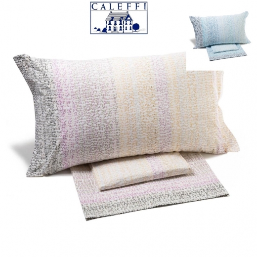 Nuovo Lenzuola Caleffi Matrimoniale Universal Puro Cotone Completo