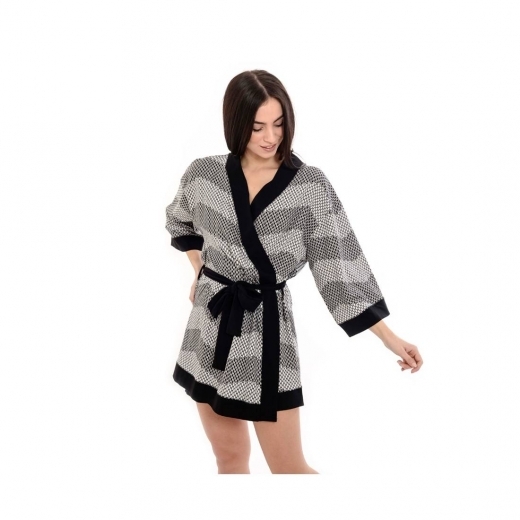 Nuovo Vestaglia kimono Donna Mezze Maniche Pigiamiamoci