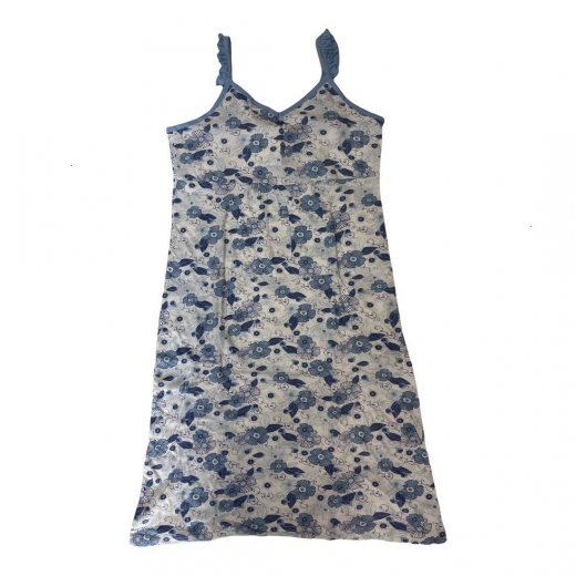 Nuovo Camicia Donna Lancetti Spallina Puro Cotone Articolo V001