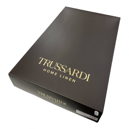 Accappatoio Trussardi In Spugna 380 Grammi Al Metro Quadrato Ribbon Egru Ivory