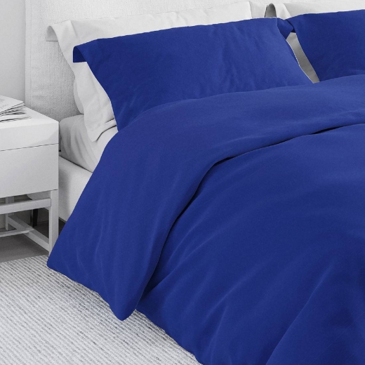 Nuovo Copripiumino Puro Cotone Sofia Made In Italia Sacco 1 Federa Singolo Vari Colori